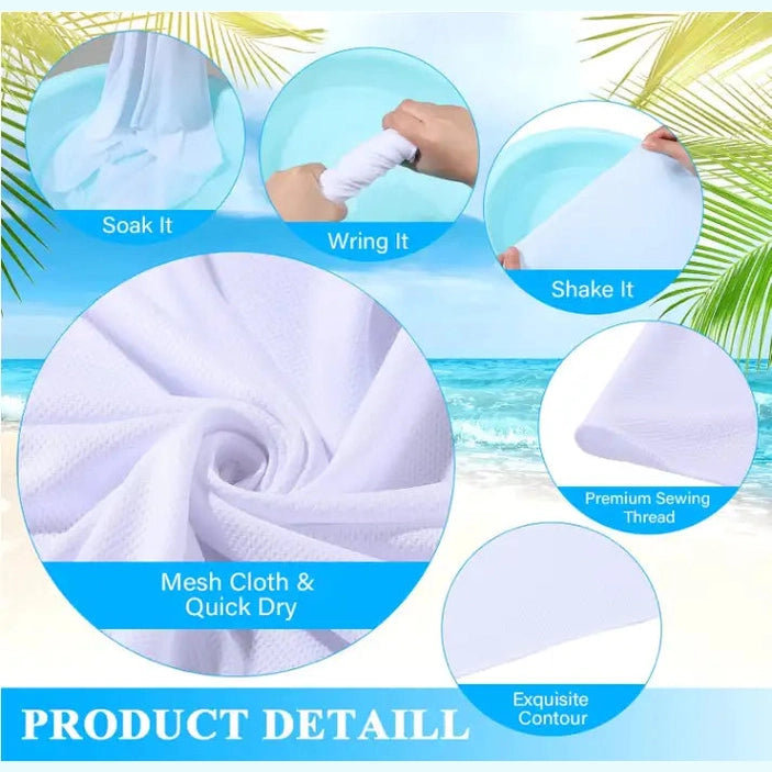 Cooling Towels 40x12 - White