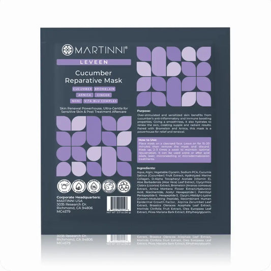 Martinni Cucumber Reparative Mask - 3.17oz