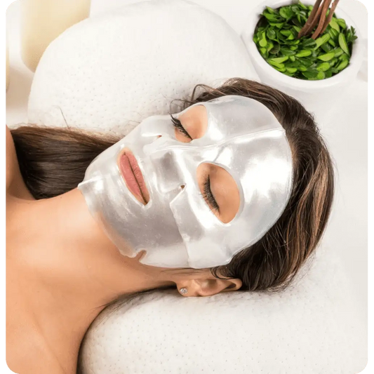 Martinni Beauty Diamond Illuminating Gel Mask, 3.17 oz diamond dust gel mask for dull and mature skin