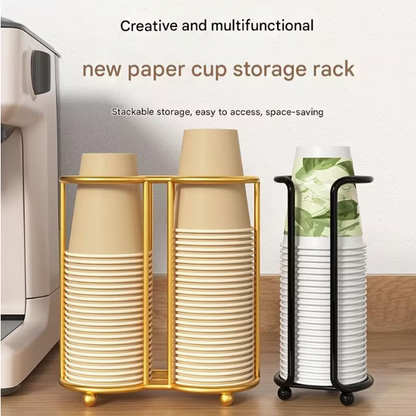 Cup Dispenser with Wire Base - Double