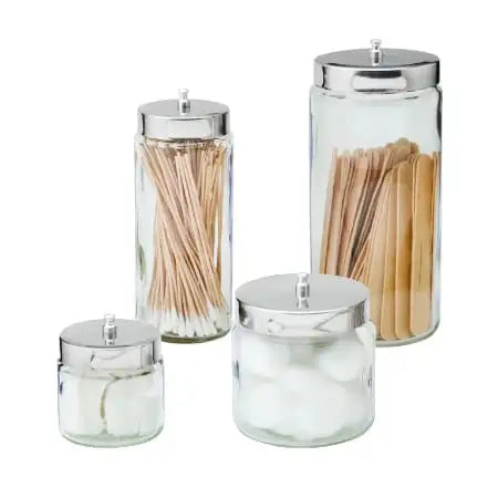 Dukal Tech Med Glass Sundry Jar, 47 oz