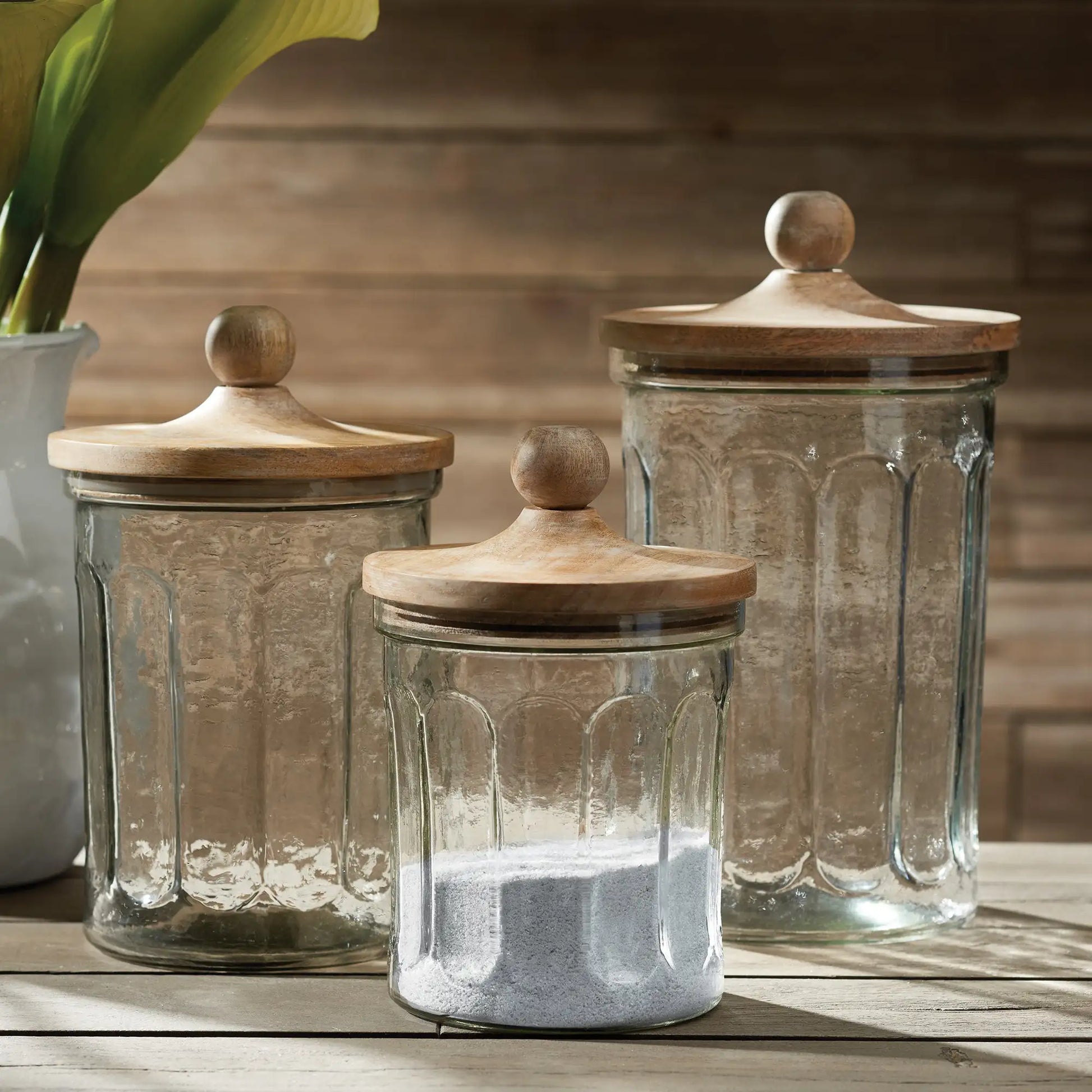 OLIVE HILL CANISTERS, SET OF 3 - view 2