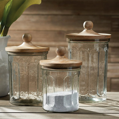 OLIVE HILL CANISTERS, SET OF 3 - view 2