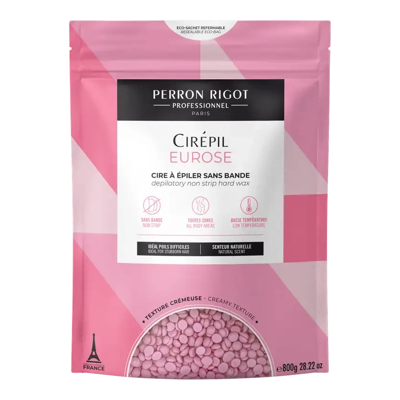 Cirepil Eurose unscented pink hard wax beads 28.22 oz