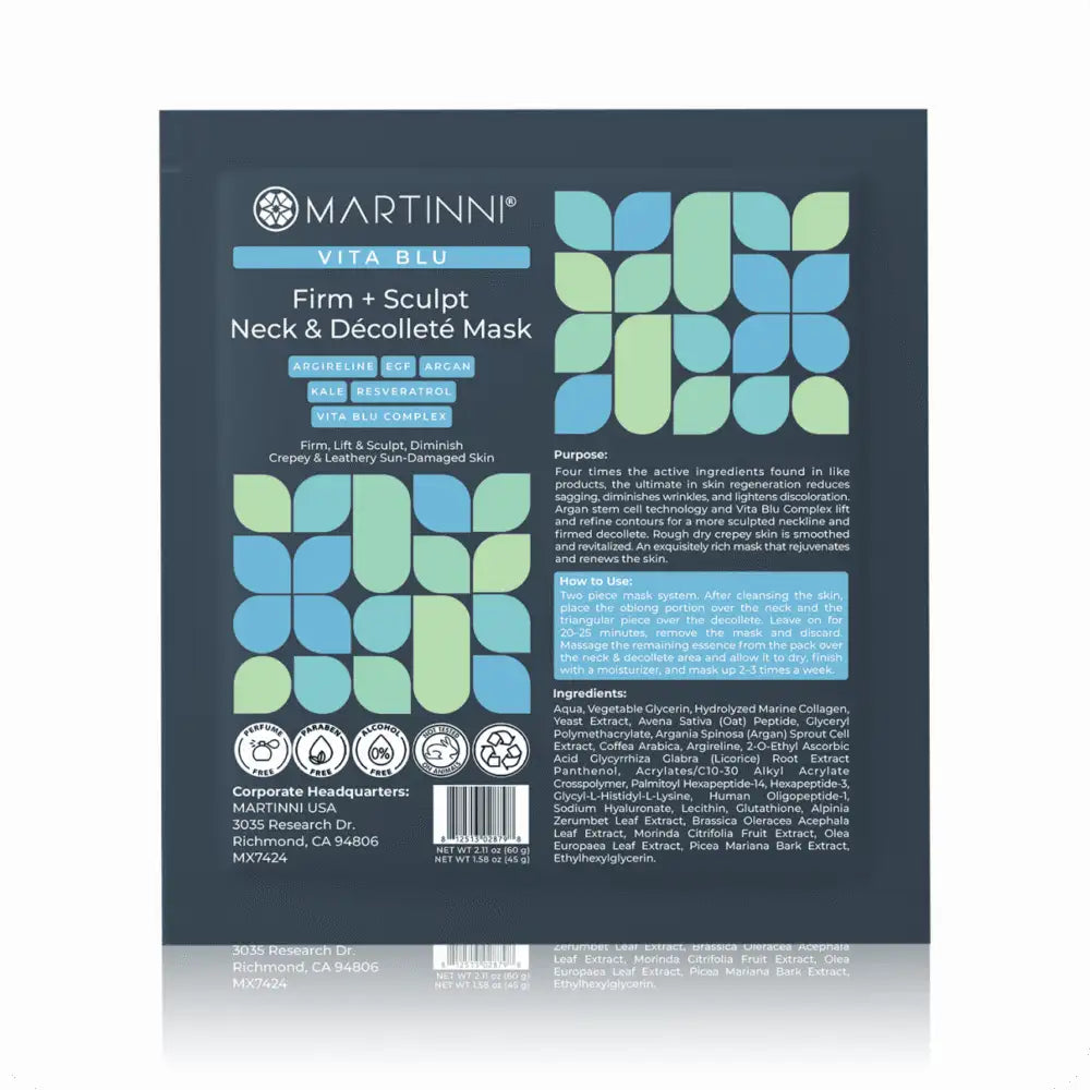 Firm + Sculpt Neck and Decollete Lift Gel Mask