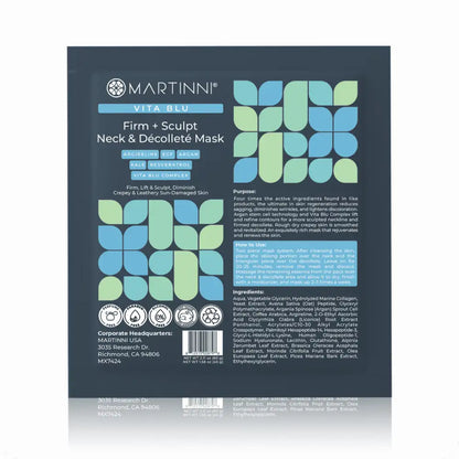 Firm + Sculpt Neck and Decollete Lift Gel Mask