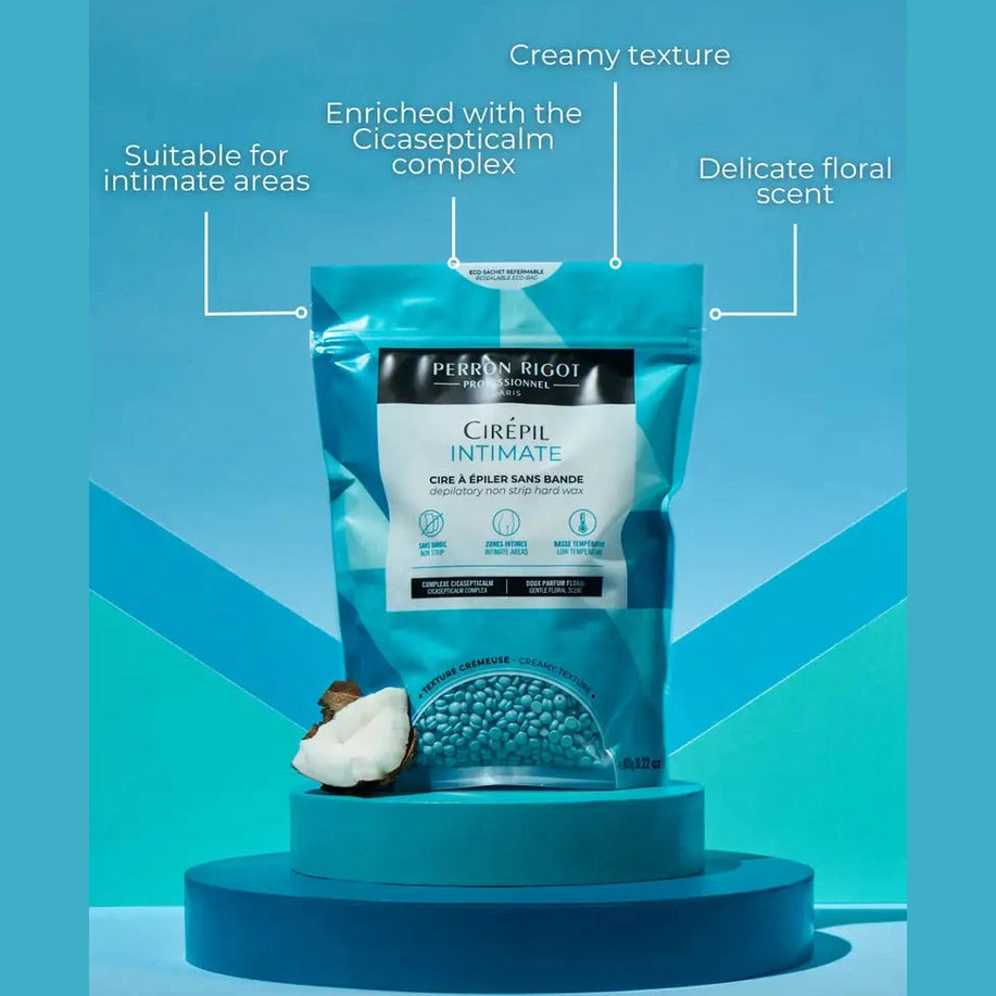Cirepil Intimate sensitive hard wax beads 28.22 oz with Cicasepticalm