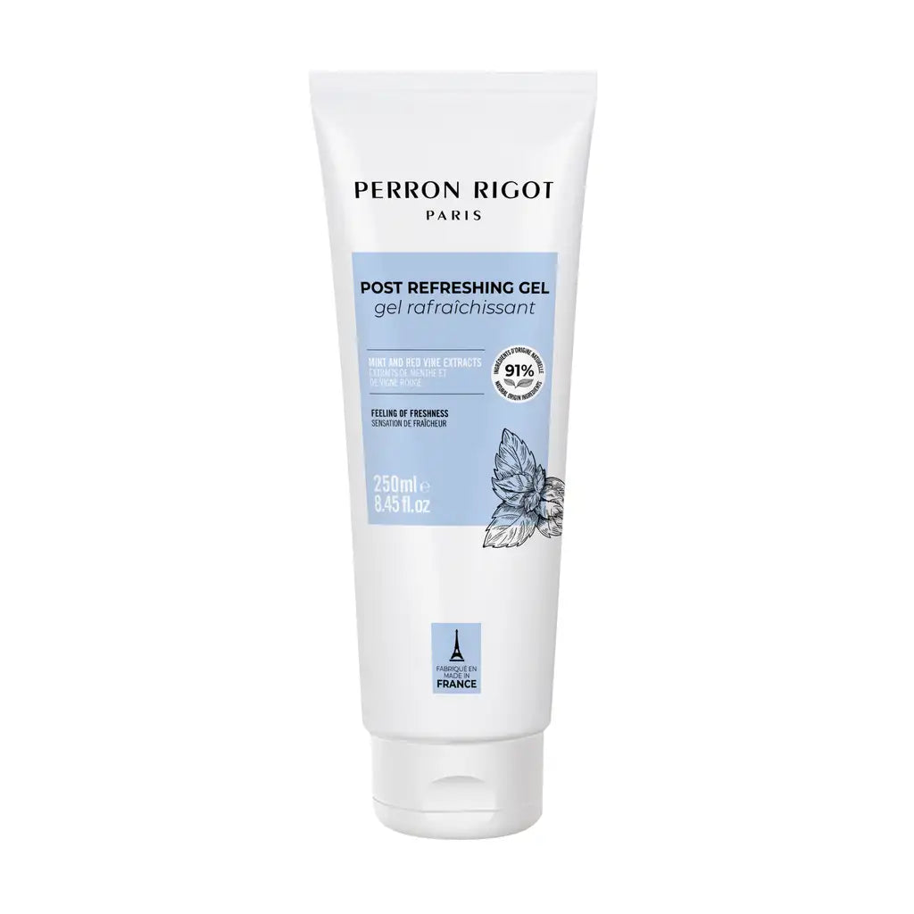 Cirepil Post Depilation Refreshing Gel 8.45 oz aftercare bottle