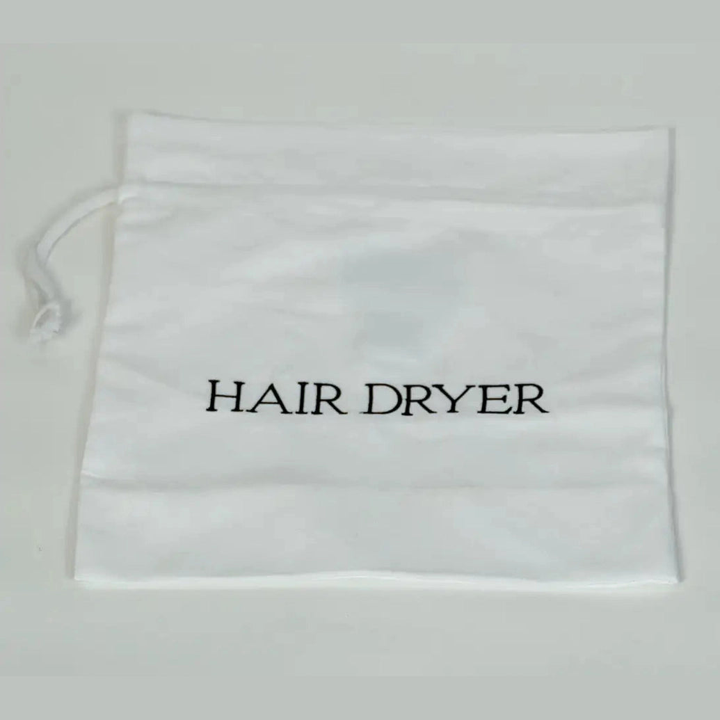 Boca Terry Microfiber Hair Dryer Bag Drawstring
