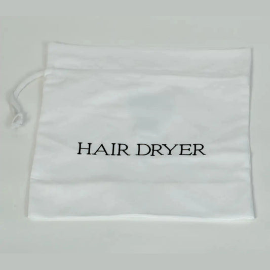 Boca Terry Microfiber Hair Dryer Bag Drawstring