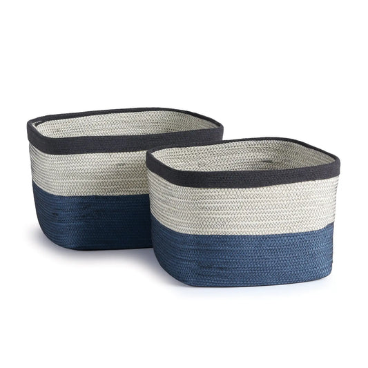 AYDEN RECTANGULAR BASKETS, SET OF 2
