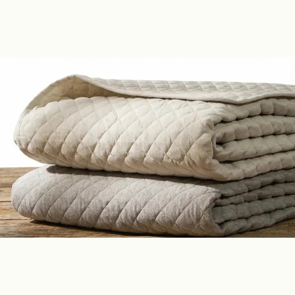 Diamond Quilted Table Coverlet