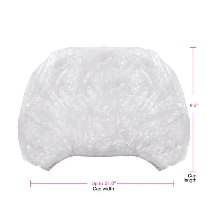 Colortrak Clear Disposable Processing Caps - 100 Count