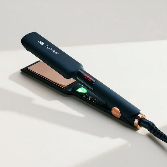 SUTRA IR2 Infrared Flat Iron with 1.5 inch rose gold titanium floating plates