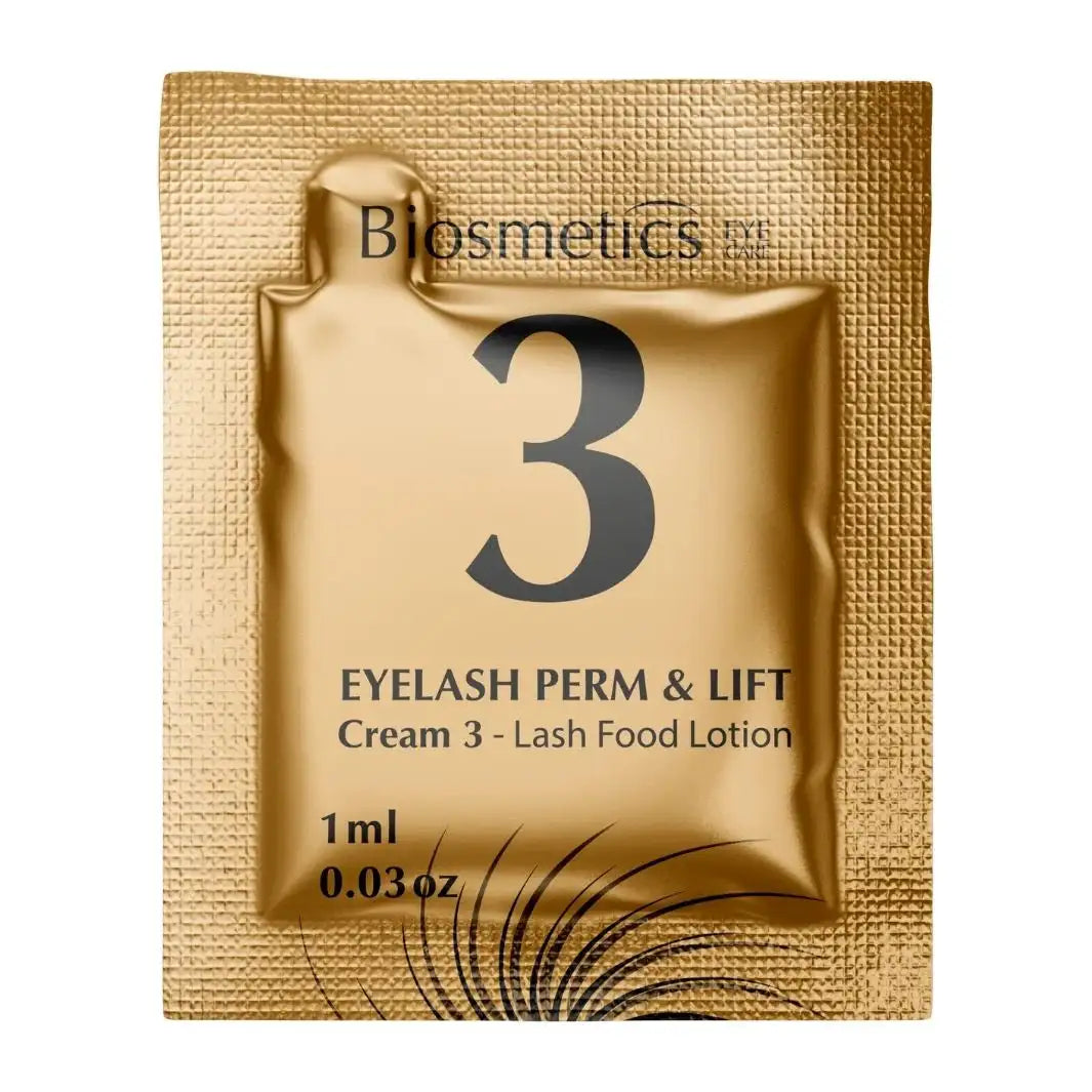Biosmetics Eyelash Lift, Perm & Lamination Step 3 Conditioning Lotion - 10 Count