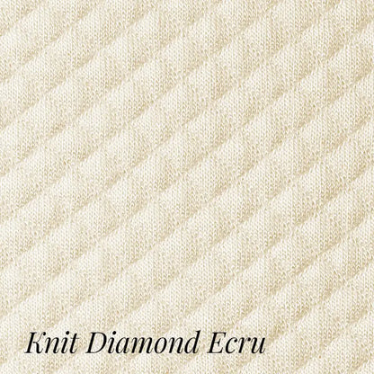 Boca Terry Spa Wrap Women’s Knit Diamond - Ecru
