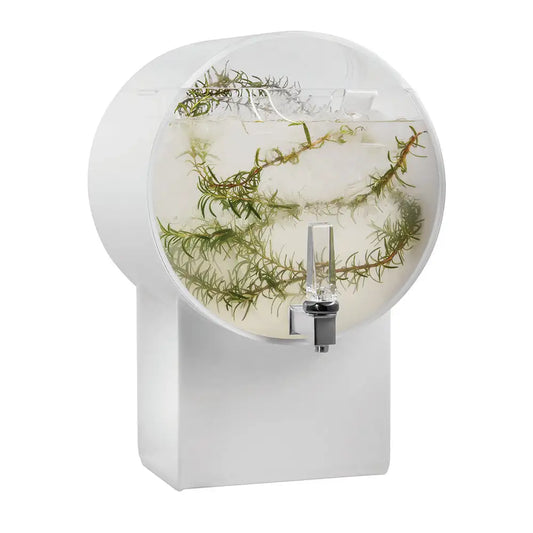 Lucid Barrel 3 Gal. White Acrylic Beverage Dispenser- 1 EA 11.4 L