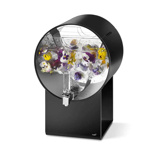 Lucid Barrel 3 Gal. Black Acrylic Beverage Dispenser- 1 EA 11.4 L