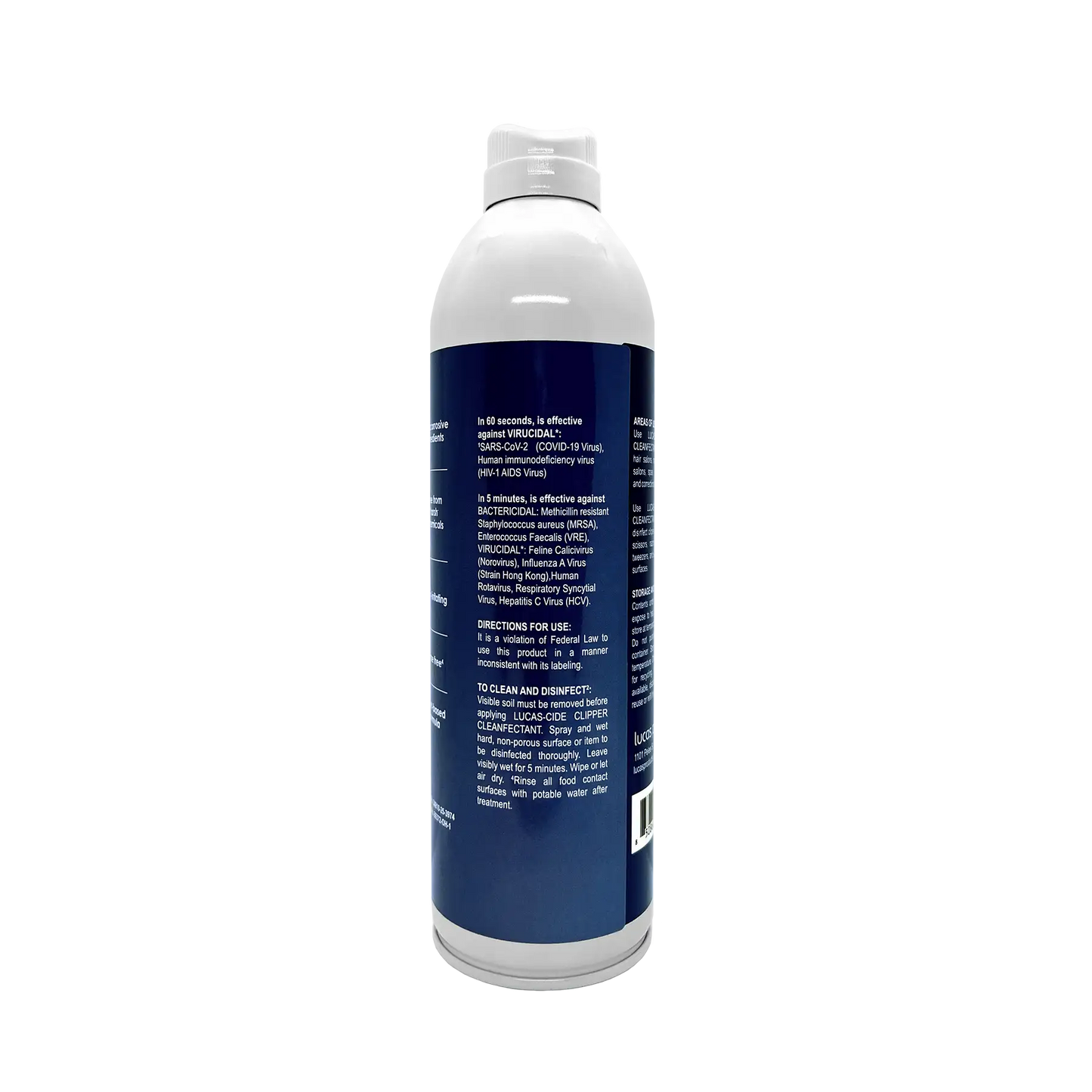 Lucas-Cide Clipper Cleanfectant - 16 oz