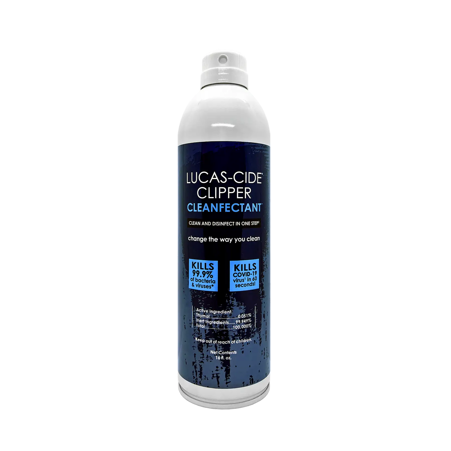 Lucas-Cide Clipper Cleanfectant - 16oz