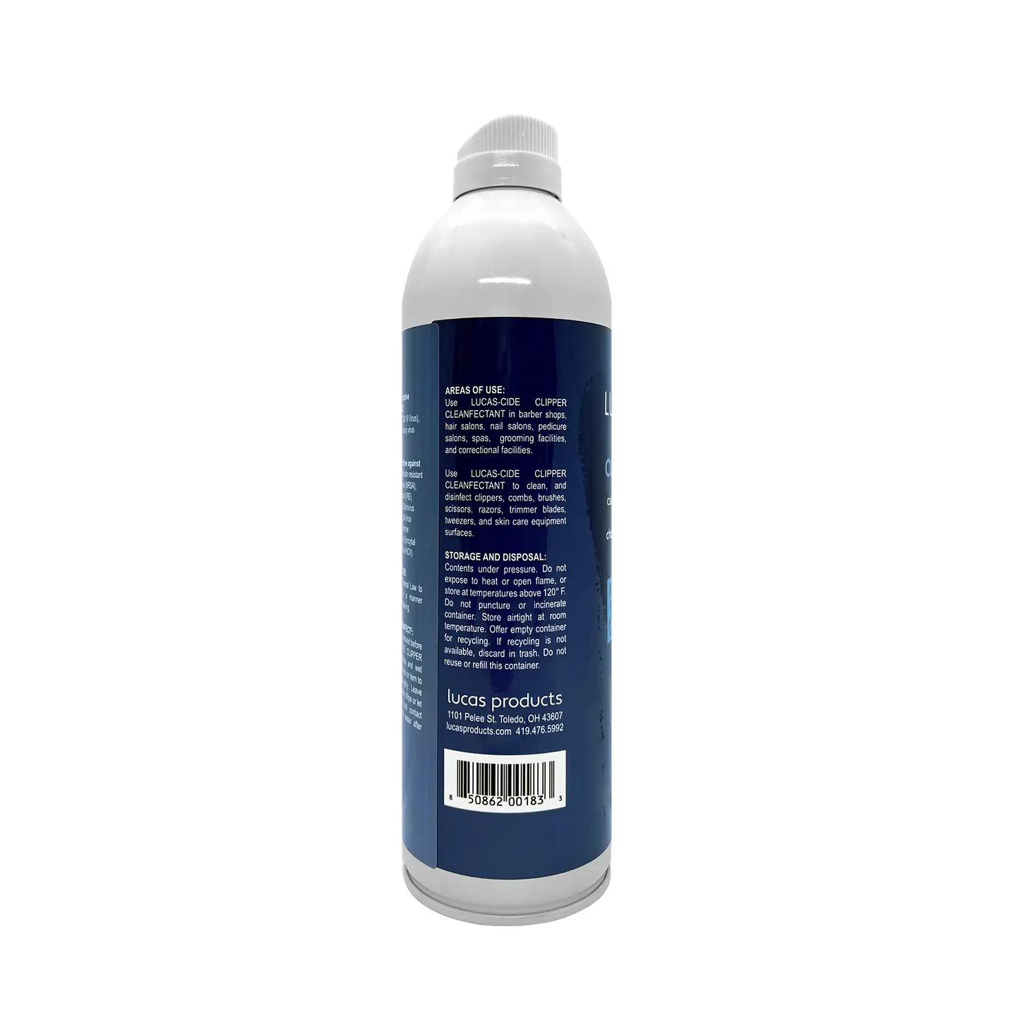 Lucas-Cide Clipper Cleanfectant - 16 oz