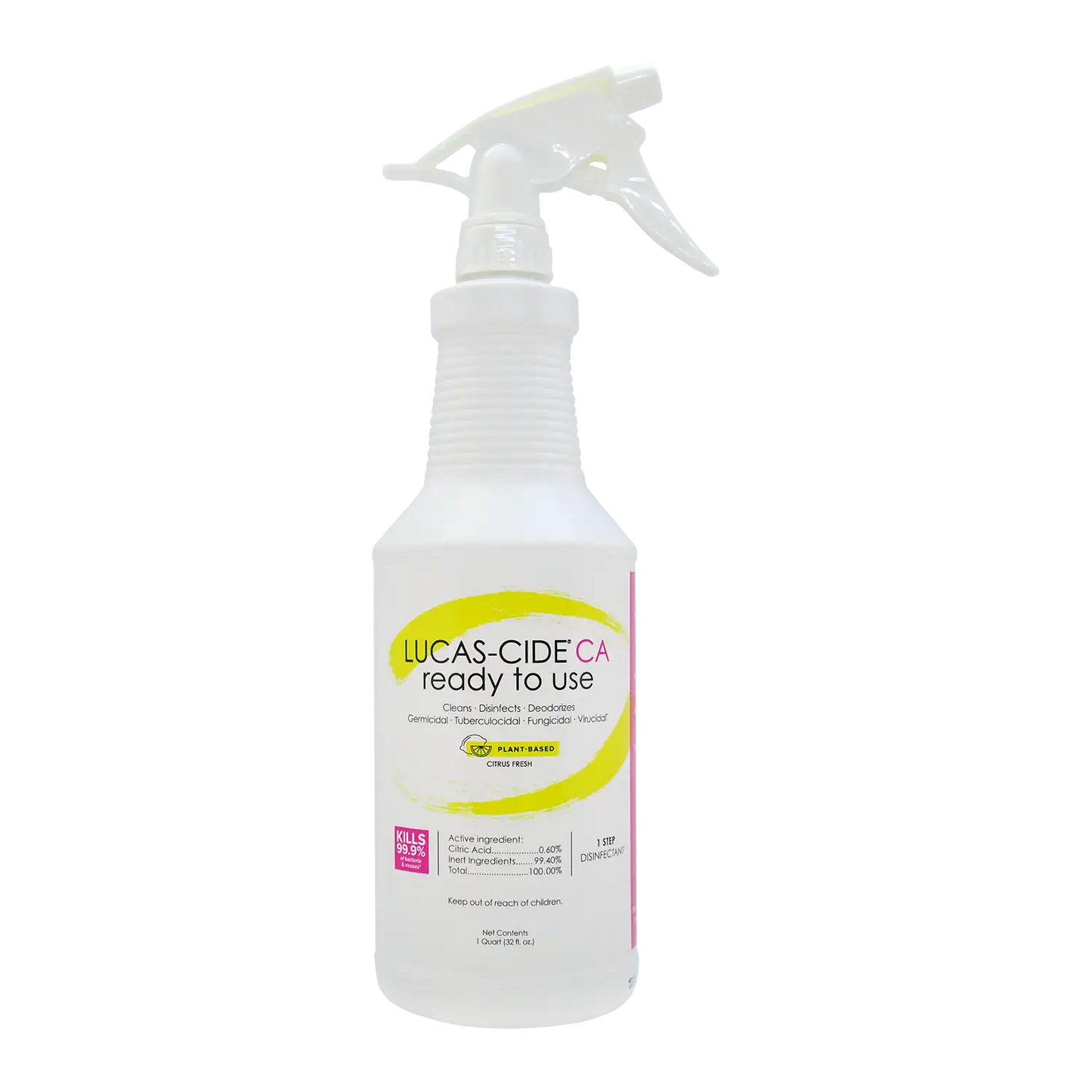 Lucas-cide Ready-To-Use Disinfectant CA - 32 oz