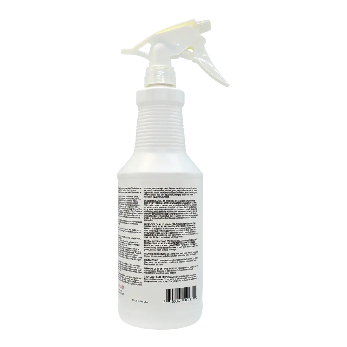 Lucas-cide Ready-To-Use Disinfectant CA - 32 oz