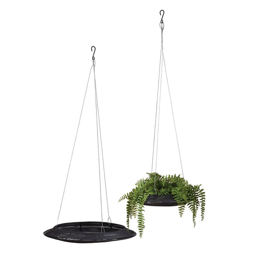 NASH HANGING BASKETS, SET OF 2