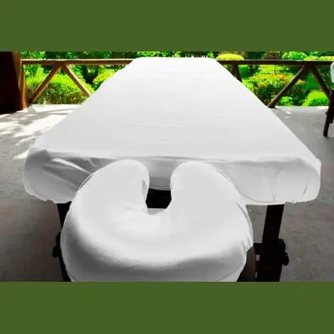 Boca Terry Microfiber Face Cradle Cover - Cream