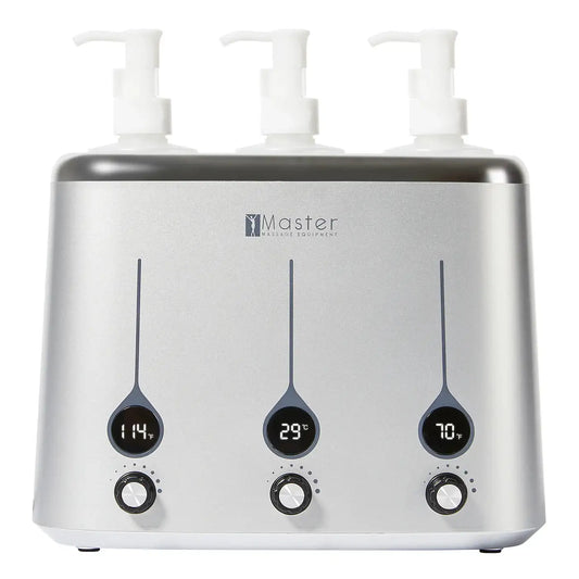 Master Massage Gen-II 3-bottle Oil Warmer