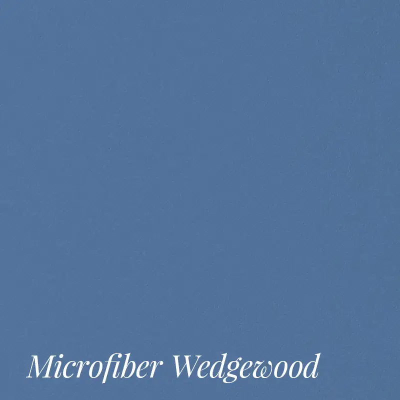 Boca Terry Microfiber Shawl Collar Robe with French Terry Lining - Medium - Wedgewood