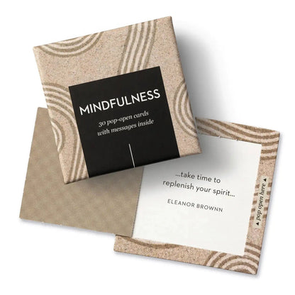 THOUGHTFULLS Mindfulness Pop-open Affirmation Card Deck