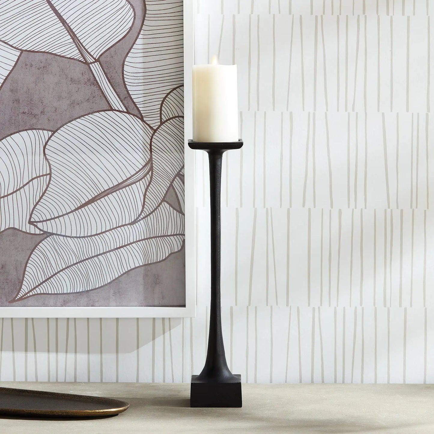 MILTON CANDLE STAND TALL - view 3
