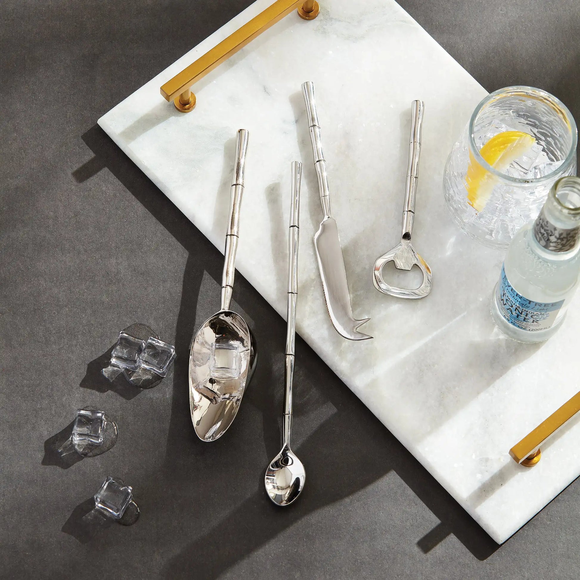 GROVE COCKTAIL ACCESSORIES, SET OF 4 - view 2
