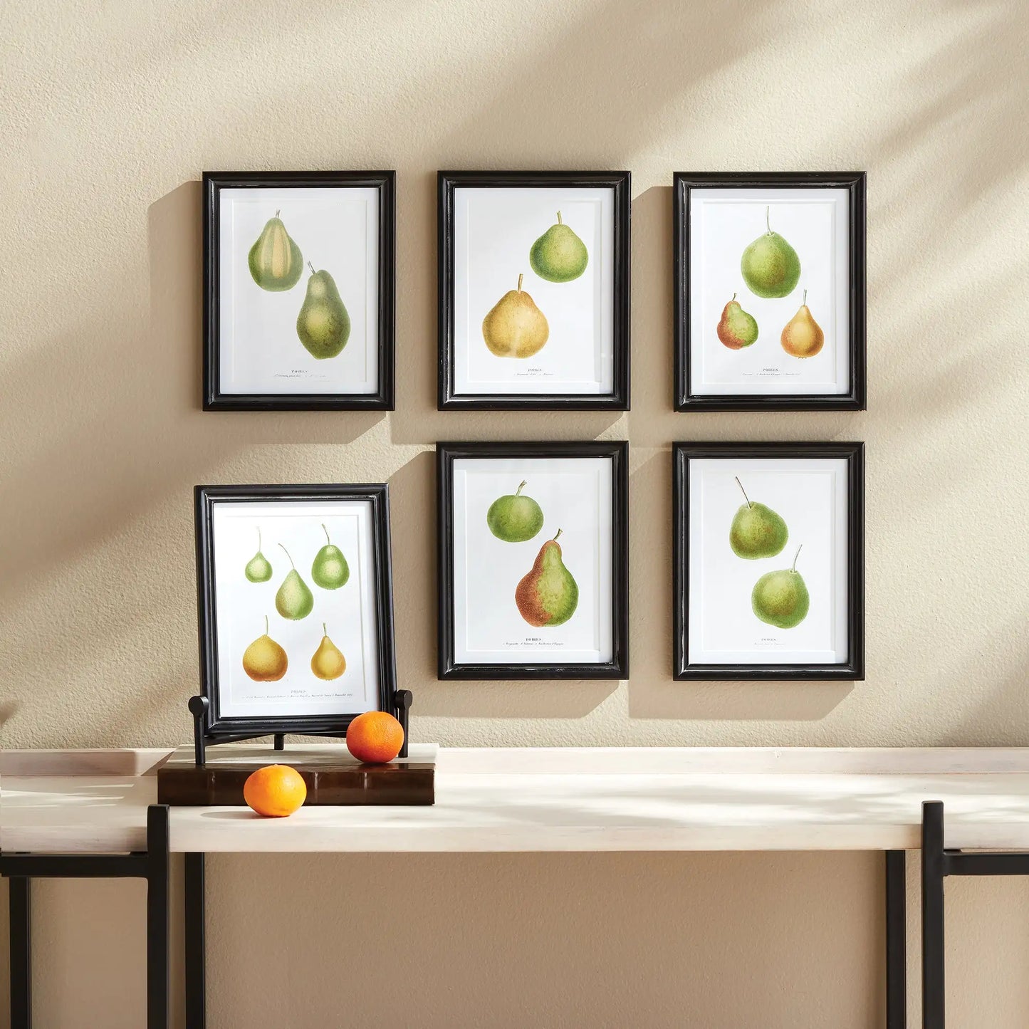 PEAR STUDY, SET OF 6 - view 3