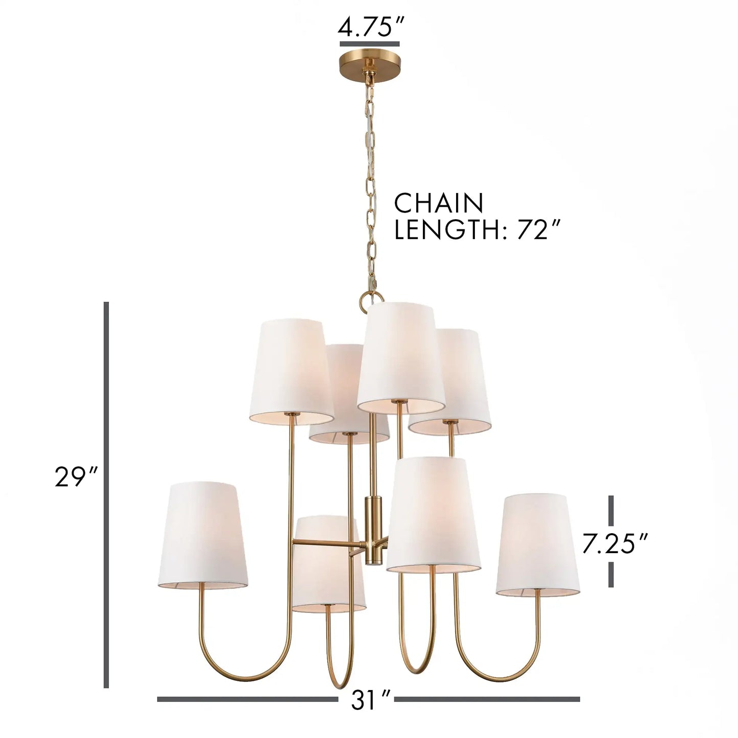KINLEY CHANDELIER - view 2