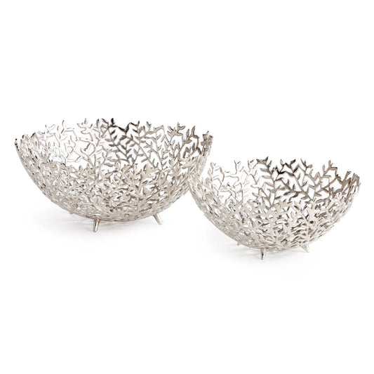 CELINE DECORATIVE BOWLS, SET OF 2