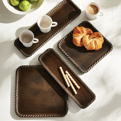 LANGLEY SQUARE TRAYS, SET OF 2 - view 2