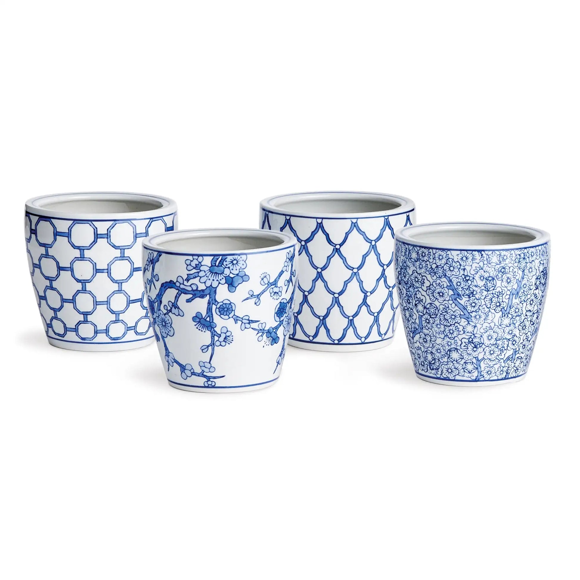 BARCLAY BUTERA DYNASTY MIDI POTS, SET OF 4