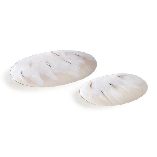 KONA DECORATIVE PLATES, SET OF 2