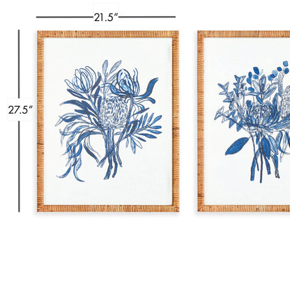 BANKSIA BOUQUET PRINTS, SET OF 2 - view 2