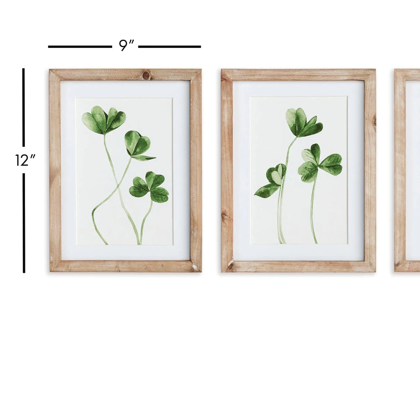 CLOVER CUTTINGS PETITE PRINTS, SET OF 3 - view 2