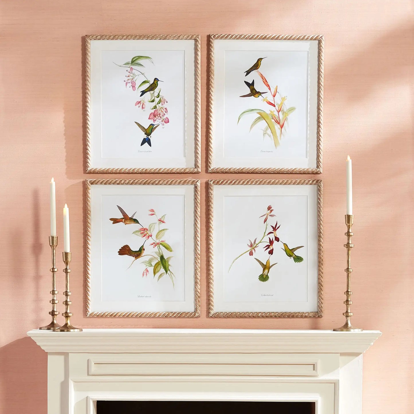 PLAYFUL HUMMINGBIRD PRINTS, SET OF 4 - view 3