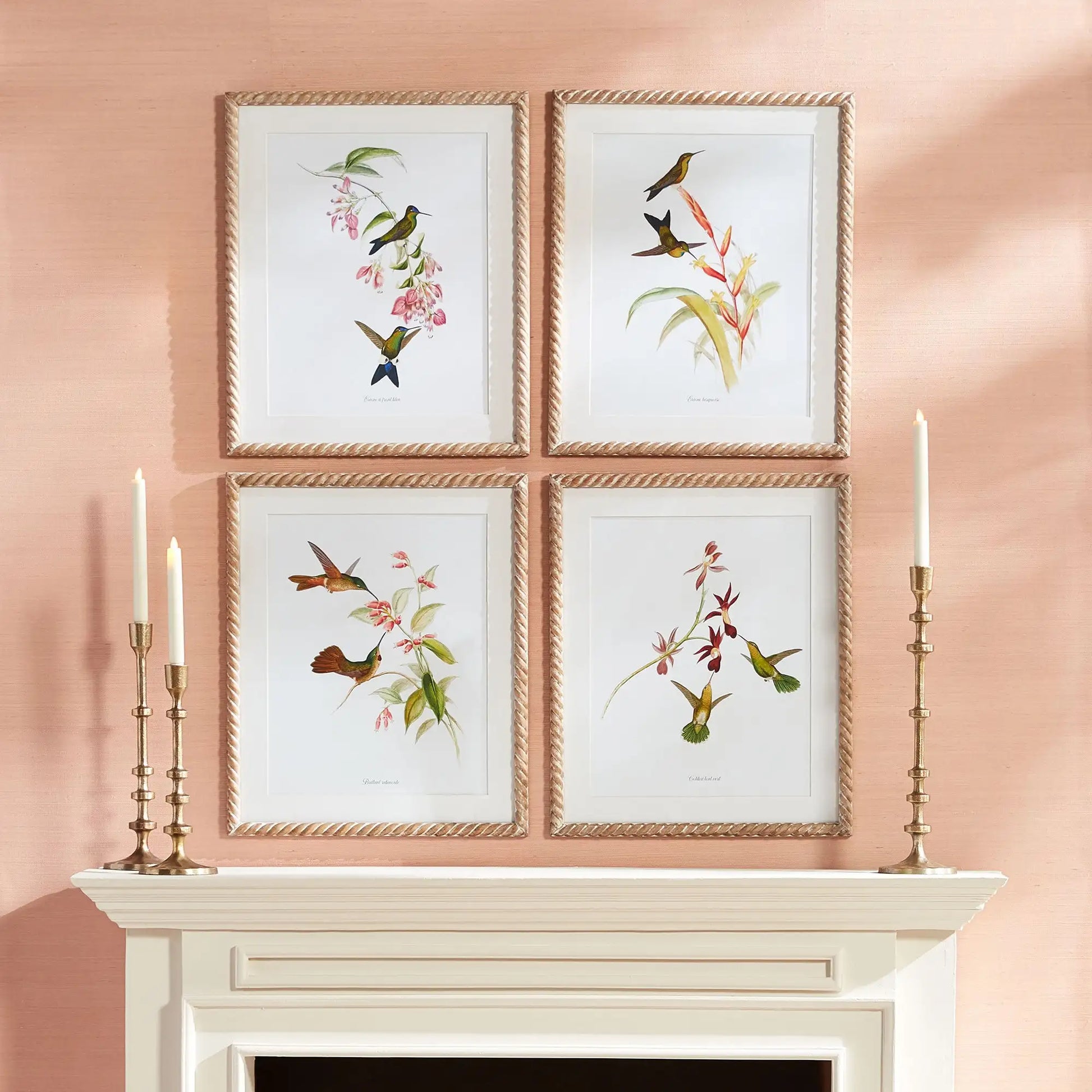 PLAYFUL HUMMINGBIRD PRINTS, SET OF 4 - view 3