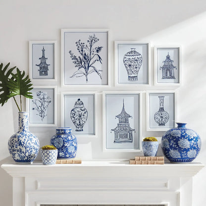 CHINOISERIE GALLERY, SET OF 8 - view 3