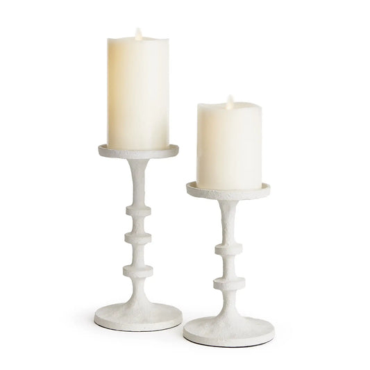 ABACUS PETITE CANDLE STANDS, SET OF 2
