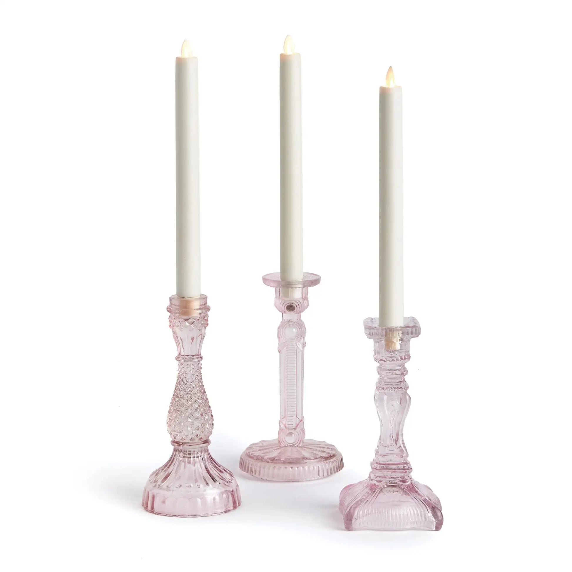 ESTELLA TAPER HOLDERS LARGE, SET OF 3