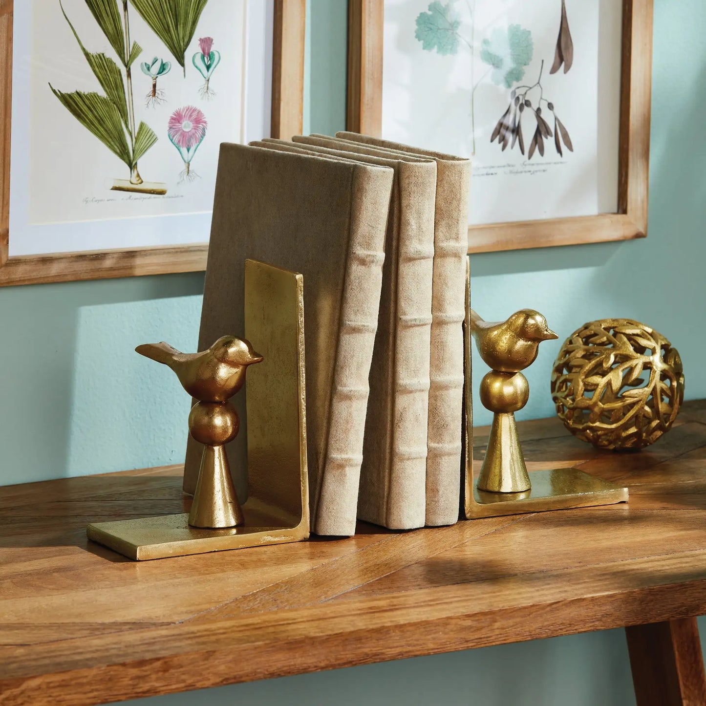BIRDSONG BOOKENDS, SET OF 2 - view 2