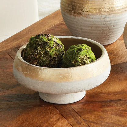 MAUDE FOOTED DECORATIVE BOWL - view 2