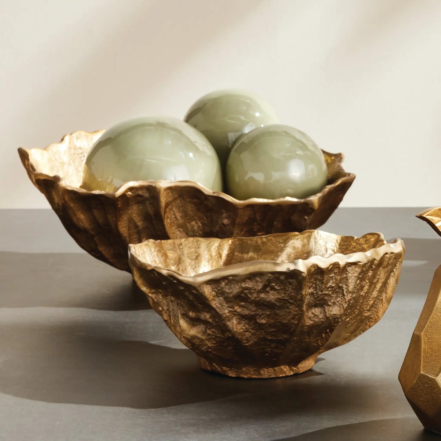 OSTRA DECORATIVE BOWLS, SET OF 2 - view 2